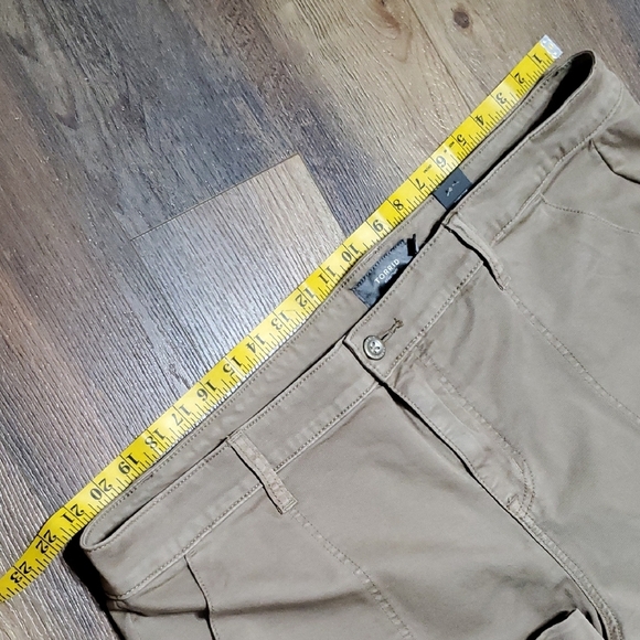 Torrid Tan Wide Leg Capris Casual Cotton Blend New With Tags - Picture 6 of 8